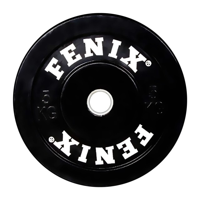 Bumper Plate Caucho Negro (Importado)