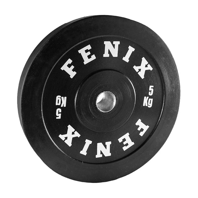 Bumper Plate Caucho Color Negro